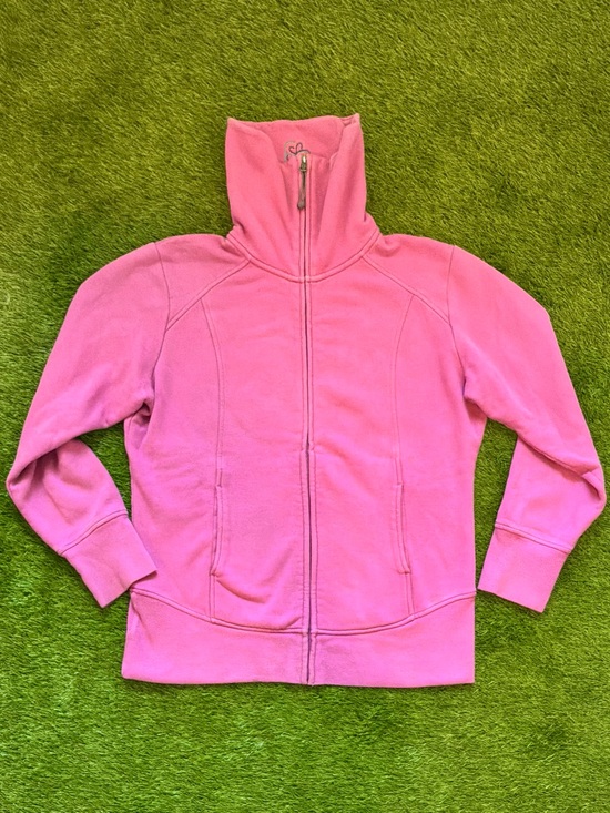 Tuff Athletics Jackets & Blazers - Tuff Athletics Pink Full Zip Fleece Jacket XL